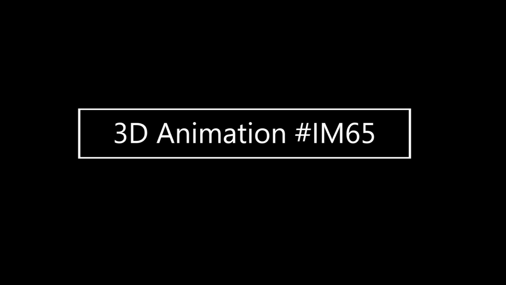 3D Animation 